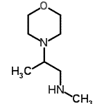 CAS 登录号：938459-08-6， N-甲基-2-(4-吗啉基)-1-丙胺