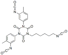 CAS#: 93859-11-1, 1-(6-Isocyanatohexyl)-3,5-Bis(3-Isocyanato-p-Tolyl)-1,3,5-Triazine-2,4,6(1H,3H,5H)-Trione