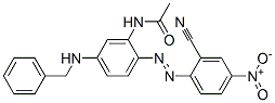 CAS#: 93859-28-0, N-[2-[(2-Cyano-4-Nitrophenyl)Azo]-5-[(Phenylmethyl)Amino]Phenyl]Acetamide