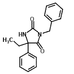 CAS#: 93879-40-4, 3-Benzyl-5-ethyl-5-phenyl-2,4-imidazolidinedione