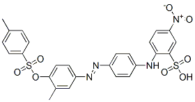 CAS#: 93892-25-2, 2-[4-[[4-[[(P-Tolyl)Sulphonyl]Oxy]-m-Tolyl]Azo]Anilino]-5-Nitrobenzenesulphonic Acid