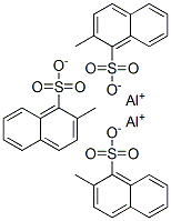 CAS 登录号：93892-71-8， 2-甲基-萘磺酸铝盐