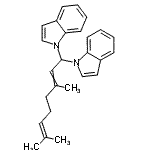CAS#: 93894-32-7, 1,1'-(3,7-Dimethyl-2,6-octadiene-1,1-diyl)bis(1H-indole)