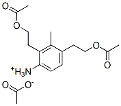 CAS 登录号：93904-67-7， [双(2-乙酰氧基乙基)间甲苯基]铵醋酸盐
