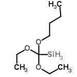 CAS 登录号：93918-87-7， [丁氧基(二乙氧基)甲基]硅烷