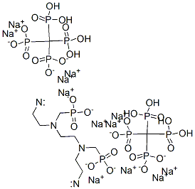 CAS 登录号：93919-79-0， [1,2-乙烷二基二[[(膦酰甲基)亚氨基]-2,1-乙二基次氮基二(亚甲基)]]四-膦酸十二钠盐