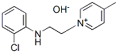 CAS#: 93923-58-1, 1-[2-[(2-Chlorophenyl)Amino]Ethyl]-4-Methylpyridinium Hydroxide