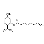 CAS#: 93940-59-1, (1S,2R,5S)-2-Isopropyl-5-methylcyclohexyl octanoate