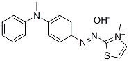 CAS#: 93941-09-4, 3-Methyl-2-[2-[4-(Methylphenylamino)Phenyl]Diazenyl]-Thiazolium Hydroxide (1:1)