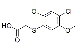 CAS#: 93962-55-1, [(4-Chloro-2,5-Dimethoxyphenyl)Thio]Acetic Acid