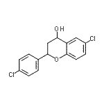 CAS#: 93962-65-3, 6-Chloro-2-(4-chlorophenyl)-4-chromanol