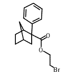 CAS 登录号：93963-30-5， 2-溴乙基2-苯基双环[2.2.1]庚烷-2-羧酸酯
