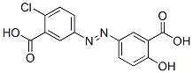 CAS#: 93964-55-7, 5-[(3-Carboxy-4-Chlorophenyl)Azo]Salicylic Acid