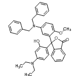 CAS#: 93964-68-2, 3-[5-(Dibenzylamino)-2-methoxyphenyl]-3-[4-(diethylamino)-2-hydroxyphenyl]-2-benzofuran-1(3H)-one