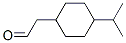 CAS 登录号：93981-63-6， 4-(异丙基)环己烷乙醛