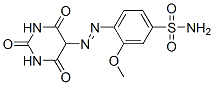 CAS#: 93981-74-9, 4-[(Hexahydro-2,4,6-Trioxo-5-Pyrimidinyl)Azo]-3-Methoxybenzenesulphonamide