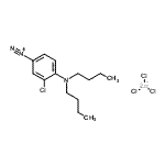 CAS#: 94022-54-5, 3-Chloro-4-(dibutylamino)benzenediazonium trichlorozincate(1-)
