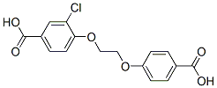 CAS 登录号：94023-72-0， 4-[2-(4-羧基苯氧基)乙氧基]-3-氯苯甲酸