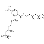 CAS 登录号：94031-19-3， 3,4-二{[(3,5,5-三甲基己基)氧基]羰基}苯甲酸