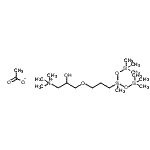 CAS 登录号：94071-25-7， 2-羟基-3-[3-[1,3,3,3-四甲基-1-[(三甲基硅烷基)氧基]二硅氧基]丙氧基]丙基三甲基铵乙酸酯