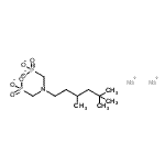 CAS#: 94087-53-3, P,P'-[[(3,5,5-trimethylhexyl)imino]bis(methylene)]bis-Phosphonate sodium salt (1:2)