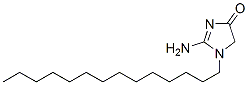 CAS 登录号：94087-70-4， 2-氨基-1,5-二氢-1-十四烷基-4H-咪唑-4-酮