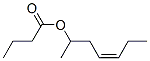 CAS 登录号：94088-12-7， (Z)-1-甲基己-3-烯基丁酸酯
