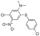 CAS 登录号:94094-39-0, 5-氯-2-((4-氯苯基)硫代)-N,N-二甲基-4-硝基苯胺