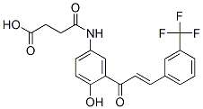 CAS#: 94094-55-0, 4-[[4-Hydroxy-3-[1-Oxo-3-[3-(Trifluoromethyl)Phenyl]Allyl]Phenyl]Amino]-4-Oxobutyric Acid