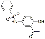 CAS#: 94094-58-3, N-(3-Acetyl-4-Hydroxyphenyl)Benzenesulphonamide