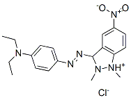 CAS#: 94108-85-7, 3-[2-[4-(Diethylamino)Phenyl]Diazenyl]-1,2-Dimethyl-5-Nitro-1H-Indazolium Chloride (1:1)
