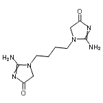 CAS#: 94109-93-0, 1,1'-(1,4-Butanediyl)bis(2-amino-1,5-dihydro-4H-imidazol-4-one)