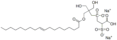 CAS#: 94113-63-0, Disodium 4-[2,2-Bis(Hydroxymethyl)-3-[(1-Oxooctadec-9-Enyl)Oxy]Propyl] 2-Sulphonatosuccinate