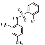 CAS 登录号：941294-29-7， 2-溴-N-(2,4-二甲基苯基)苯磺酰胺