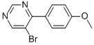CAS#: 941294-41-3, 5-Bromo-4-(4-Methoxy-Phenyl)-Pyrimidine