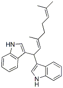 CAS#: 94135-09-8, 3,3'-(3,7-Dimethyl-2,6-Octadienylidene)Bis-1H-Indole