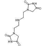 CAS#: 94136-06-8, 1,1'-(Iminodi-2,1-ethanediyl)di(2,4-imidazolidinedione)