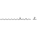 CAS#: 94139-09-0, N-{2-[(2-Hydroxyethyl)amino]ethyl}tetradecanamide acetate (1:1)