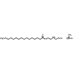 CAS#: 94139-10-3, N-{2-[(2-Hydroxyethyl)amino]ethyl}hexadecanamide acetate (1:1)