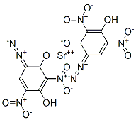 CAS#: 94158-15-3, 6-Diazo-3-Hydroxy-2,4-Dinitro-2,4-Cyclohexadien-1-One Strontium Salt (2:1)