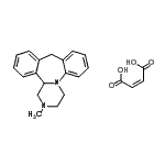 CAS 登录号：94158-34-6， 2-甲基-1,2,3,4,10,14b-六氢二苯并[c,f]吡嗪并[1,2-a]氮杂卓(2Z)-2-丁烯二酸酯(1:1)
