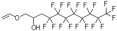 CAS#: 94159-86-1, 1-(Ethenyloxy)-4,4,5,5,6,6,7,7,8,8,9,9,10,10,11,11,11-Heptadecafluoro-2-Undecanol