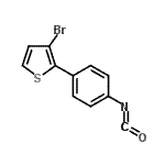 CAS#: 941716-97-8, 3-Bromo-2-(4-isocyanatophenyl)thiophene
