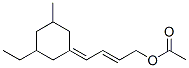 CAS#: 94200-96-1, 4-(3-Ethyl-5-Methylcyclohexylidene)-2-Buten-1-Yl Acetate