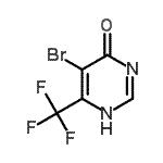 CAS 登录号：942060-14-2， 5-溴-6-(三氟甲基)-4(3H)-嘧啶酮