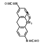 CAS#: 94213-39-5, 2-(2,4-Diisocyanatobenzyl)-4-isocyanato-1-methylbenzene
