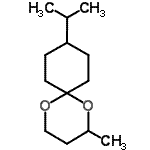 CAS 登录号：94213-59-9， 3-异丙基-10-甲基-7,11-二氧杂螺[5.5]十一烷