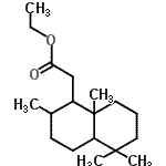 CAS#: 94231-53-5, ethyl 2-(2,5,5,8a-tetramethyldecalin-1-yl)acetate