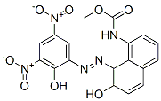 CAS#: 94231-85-3, Methyl [7-Hydroxy-8-[(2-Hydroxy-3,5-Dinitrophenyl)Azo]-1-Naphthyl]Carbamate