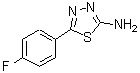 CAS#: 94239-06-2, 5-(4-Fluorophenyl)-1,3,4-thiadiazol-2-amine